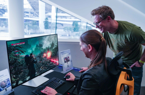 삼성전자, 북미 최대 게임쇼서 게이밍 모니터 신제품 선보여